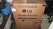 Установить стиральную отдельностоящую машину LG в ванной