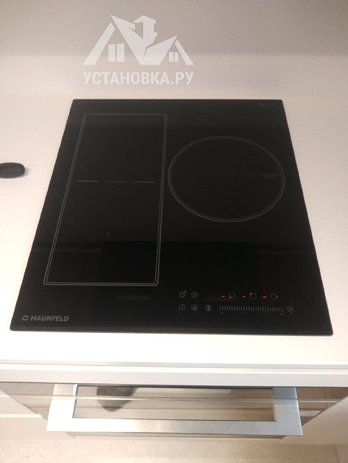 Установить встраиваемую вытяжку и встраиваемую панель