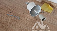 Установить новую люстру