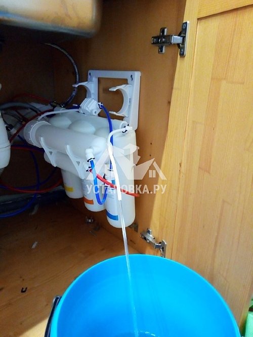 Установить фильтр питьевой воды