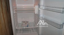 Установить двухкамерный холодильник Hansa