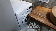Установить стиральную машину - мастер Роман Владимирович, выполнено 12.10.2025г. © Установка.ру Установить стиральную машину