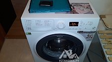 Установить стиральную машину Hotpoint-Ariston RSM 601 W в ванной