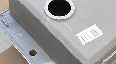 Установить новую накладную мойку Omoikiri Tedori 57 57-GR