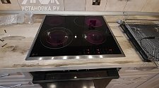 Установить духовку