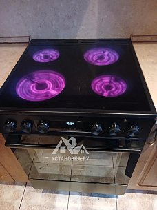 Установить плиту