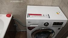 Подключить стиральную отдельностоящую машину LG F1096ND3