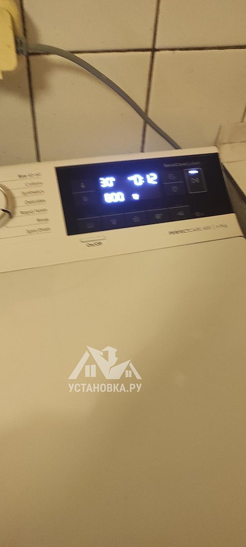 Установить стиральную машину