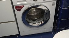 Установить стиральную машинку LG F1296ND3 отдельностоящую