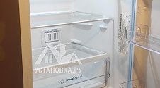 Установить новый отдельно стоящий холодильник