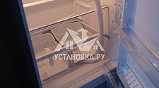Произвести установка и подключение нового отдельно стоящего холодильника LG