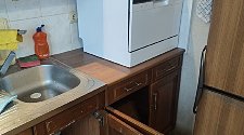 Установить новую отдельно стоящую посудомоечную машину