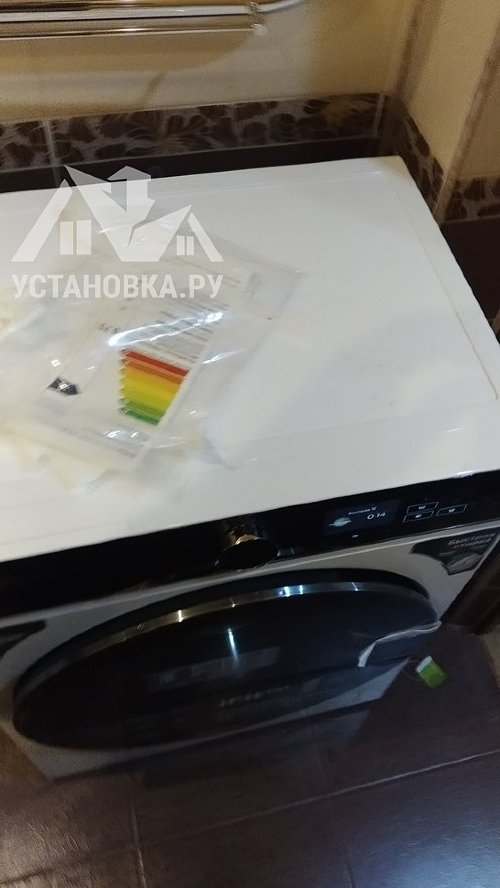 Установить сушильную машину в колонну