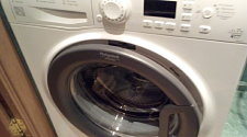 Установить в ванной отдельно стоящую стиральную машину hotpoint-ariston