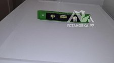 Установить новую отдельно стоящую стиральную машину