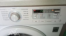 Установить отдельно стоящую стиральную машину LG F-10B8ND на кухне