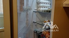 Перенавеска дверей холодильника с эл. блоком управления