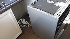 Работа по установке посудомоечной машины