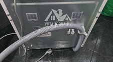 Установить новую отдельно стоящую стиральную машину