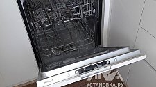 Установить/подключить посудомоечной машину