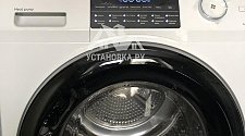 Установить стиральную и сушильную машину в колонну
