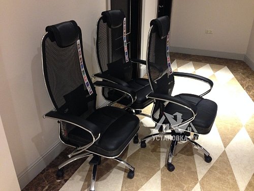 Собрать компьютерные кресла M_Samurai SL1