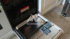 Установить посудомоечную машину в кухонный гарнитур
