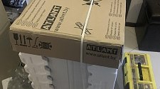 Установить новую отдельно стоящую стиральную машину
