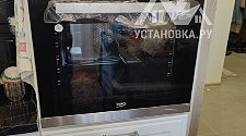 Установить духовой шкаф