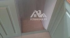 Установить встраиваемую посудомоечную машину и электрический духовой шкаф