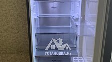 Установить отдельно стоящий холодильник lg