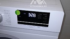 Установить новую отдельно стоящую стиральную машину