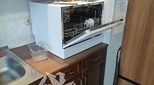 Установить новую отдельно стоящую посудомоечную машину