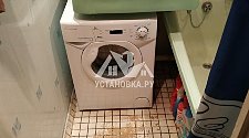 Установить стиральную машину в ванной в районе Бабушкинской