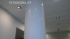 Повесить островную вытяжку