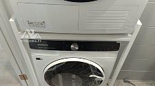 Установить стиральную и сушильную машину в колонну