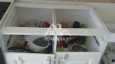 Установка отдельно-стоящей посудомоечной машины
