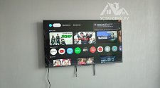 Установить/подвесить и настроить телевизор