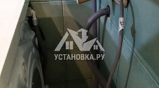 Установить в ванной комнате новую стиральную машину Haier