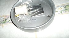 Установить настенный светильник Arte Lamp A3211PL-1SI AQUA
