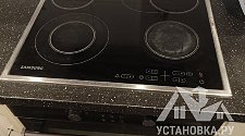 Установить/Подключить плиту/варочную панель.