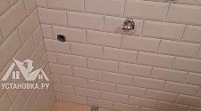 Установить новую отдельно стоящую стиральную машину в ванной