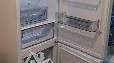 Установить новый отдельный стоящий холодильник Gorenje NRK6202AW4