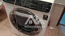 Установить отдельностоящую стиральную машину Samsung WW65K52E69W
