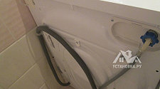 Установить стиральную машину соло Indesit XWDA 751680X W EU в ванной