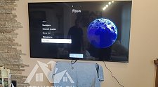 Установить/подвесить и настроить телевизор