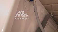 Установить новую отдельно стоящую стиральную машину в ванной