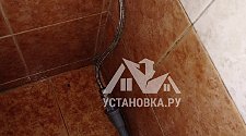 Установить новую отдельно стоящую стиральную машину