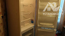 Установить отдельностоящий холодильник Indesit DF 4180 E