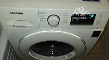 Установить отдельностоящую стиральную машину Samsung WW70J4210JW